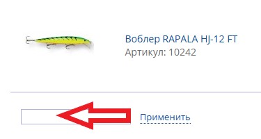 Как использовать промокод в РыбачОК