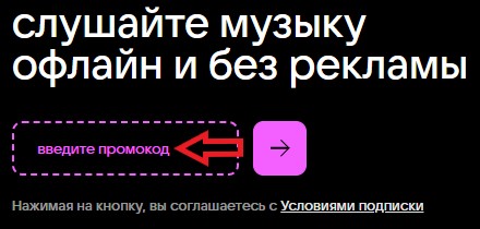 Как использовать купон в VK Музыка Как использовать промокод в VK Музыка